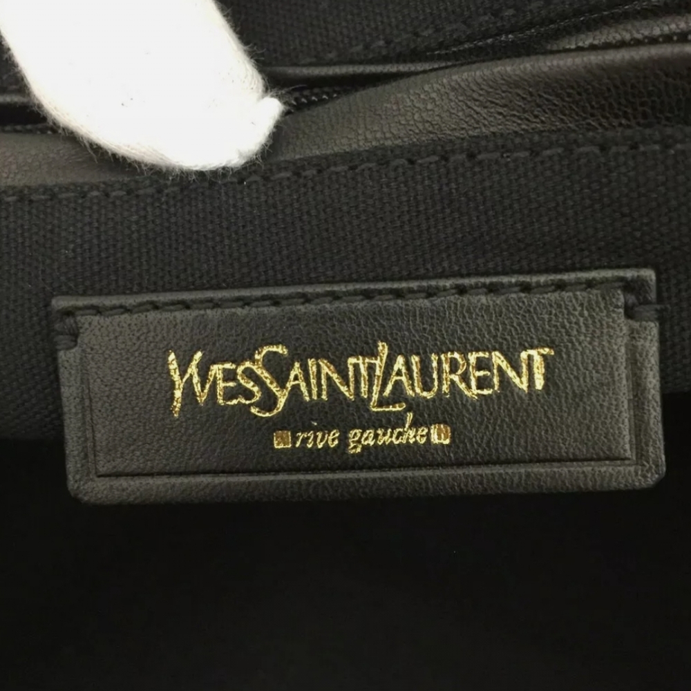SAINT LAURENT GREEN RIVE GAYCHE LEATHER BOSTON HAND BAG/R0487 - Picture 11 of 14